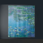 Claude Monet - Water Lilies 1906 Wandkleed<br><div class="desc">Waterlelies (Nympheas) - Claude Monet,  olie op doek,  1906</div>
