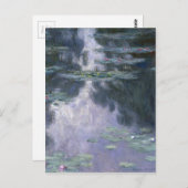 Claude Monet Water Lilies 1907 Nymphéas GalleryHD Briefkaart (Voorkant / Achterkant)
