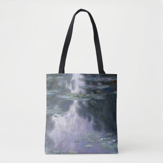 Claude Monet Water Lilies 1907 Nymphéas GalleryHD Tote Bag (Voorkant)