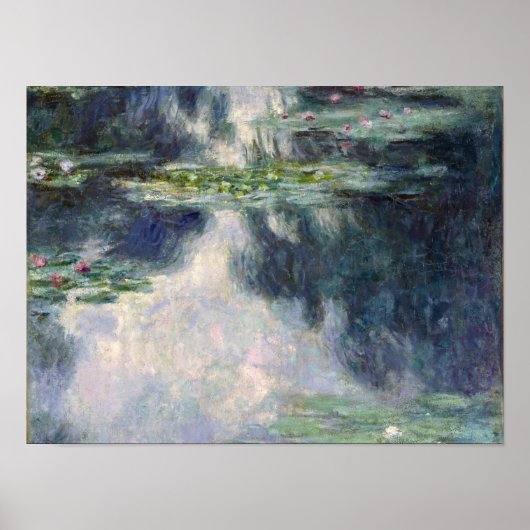 Claude Monet - Water Lilies, 1907 Poster (Voorkant)