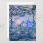 Claude Monet - Water Lilies, 1916 Feestdagenkaart (Voorkant / Achterkant)