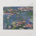 Claude Monet Water Lilies 1916 Fine Art Briefkaart<br><div class="desc">Claude Monet Water Lilies 1916 Fine Art Briefkaart</div>