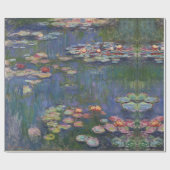 Claude Monet Water Lilies 1916 Fine Art Cadeaupapier (Vlak)
