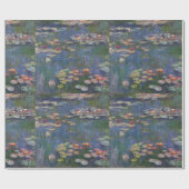 Claude Monet Water Lilies 1916 Fine Art Cadeaupapier (Vlak)