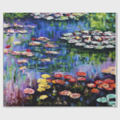 Claude Monet Water Lilies 1916 Fine Art Cadeaupapier (Vlak)
