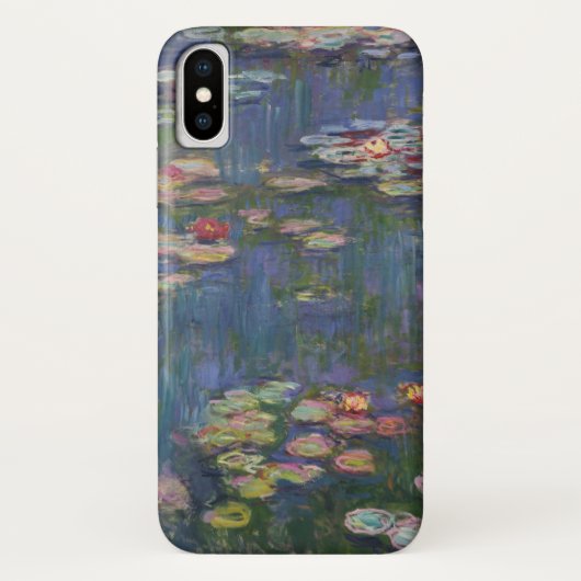 Claude Monet Water Lilies 1916 Fine Art Case-Mate iPhone Case (Achterkant)