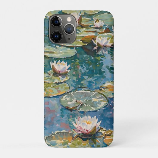 Claude Monet Water Lilies 1916 Fine Art Case-Mate iPhone Case (Achterkant)
