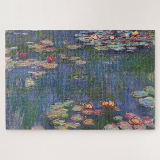 Claude Monet Water Lilies 1916 Fine Art Legpuzzel (Horizontaal)