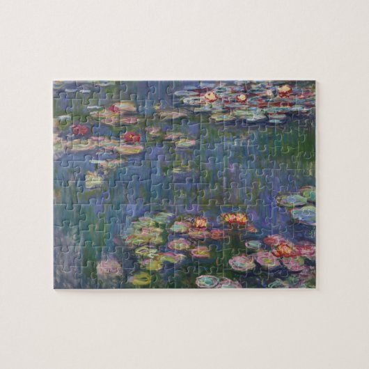 Claude Monet Water Lilies 1916 Fine Art Legpuzzel (Horizontaal)