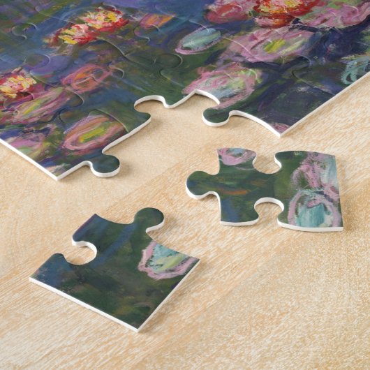 Claude Monet Water Lilies 1916 Fine Art Legpuzzel (Zijkant)