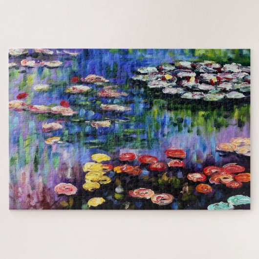 Claude Monet Water Lilies 1916 Fine Art Legpuzzel (Horizontaal)
