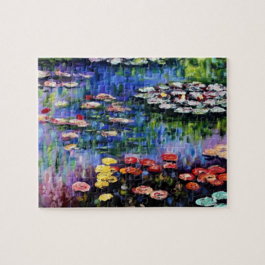 Claude Monet Water Lilies 1916 Fine Art Legpuzzel (Horizontaal)