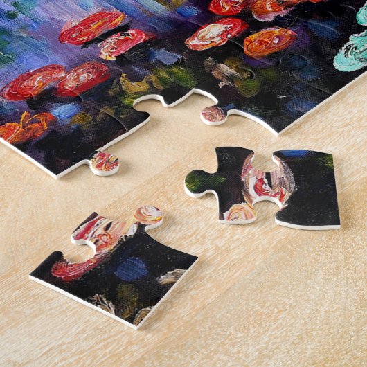 Claude Monet Water Lilies 1916 Fine Art Legpuzzel (Zijkant)