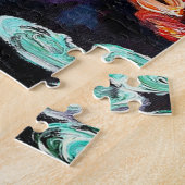 Claude Monet Water Lilies 1916 Fine Art Legpuzzel (Zijkant)