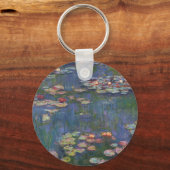 Claude Monet Water Lilies 1916 Fine Art Sleutelhanger (Voorkant)