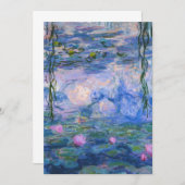 Claude Monet - Water Lilies, 1916 Kaart (Voorkant / Achterkant)