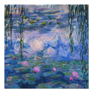 Claude Monet - Water Lilies, 1916 Perfect Poster
