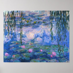 Claude Monet - Water Lilies, 1916 Poster