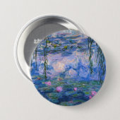 Claude Monet - Water Lilies, 1916 Ronde Button 7,6 Cm (Voorkant /achterkant)