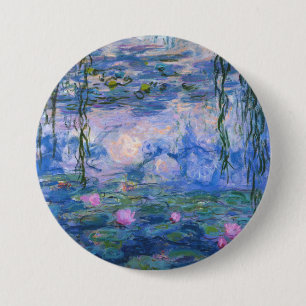 Claude Monet - Water Lilies, 1916 Ronde Button 7,6 Cm