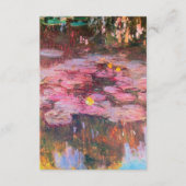 Claude Monet - Water Lilies 1917 Informatiekaartje (Voorkant)