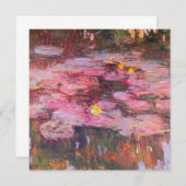 Claude Monet - Water Lilies 1917 Kaart (Voorkant / Achterkant)