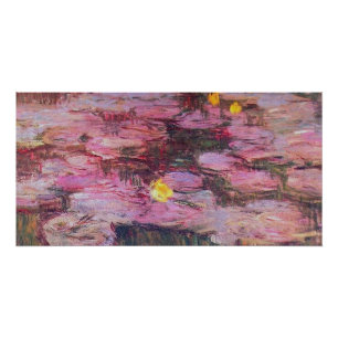 Claude Monet - Water Lilies 1917 Perfect Poster