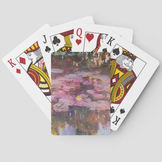 Claude Monet - Water Lilies 1917 Pokerkaarten (Achterkant)