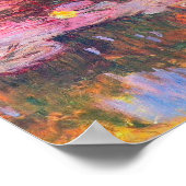 Claude Monet - Water Lilies 1917 Poster (Hoek)