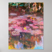Claude Monet - Water Lilies 1917 Poster (Voorkant)