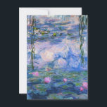 Claude Monet - Water Lilies 1919 Bedankkaart<br><div class="desc">Claude Monet - Water Lilies 1919 . Bekend kunstschilderij.</div>