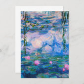 Claude Monet - Water Lilies 1919 Bedankkaart (Voorkant / Achterkant)