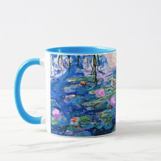 Claude Monet - Water Lilies, 1919, beroemd schilde Mok (Links)