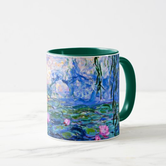 Claude Monet - Water Lilies, 1919, beroemd schilde Mok (Voorkant rechts)