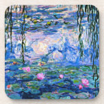 Claude Monet - Water Lilies, 1919, Bier Onderzetter<br><div class="desc">Bekend schilderij van Water Lilies,  1919,  van Claude Monet</div>