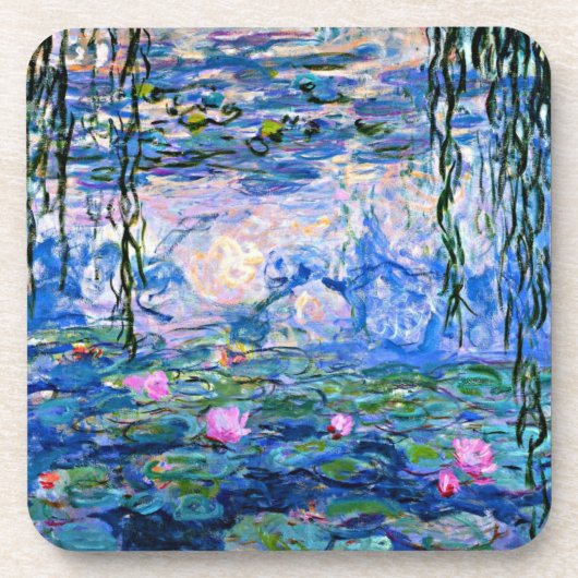 Claude Monet - Water Lilies, 1919, Bier Onderzetter (Voorkant)