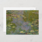 Claude Monet | Water Lilies, 1919 Briefkaart (Voorkant / Achterkant)