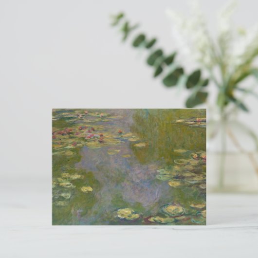 Claude Monet | Water Lilies, 1919 Briefkaart (Staand voorkant)