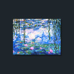 Claude Monet - Water Lilies, 1919 Canvas Afdruk<br><div class="desc">Claude Monet's beroemde schilderij van Waterlelies,  1919.</div>