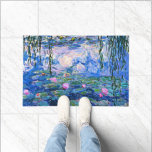 Claude Monet - Water Lilies, 1919, Deurmat<br><div class="desc">Bekend schilderij van Water Lilies, 1919, van Claude Monet</div>