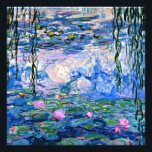 Claude Monet - Water Lilies, 1919 Foto Afdruk<br><div class="desc">Claude Monet's beroemde schilderij van Waterlelies,  1919.</div>
