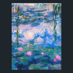 Claude Monet - Water Lilies 1919 Foto Afdruk<br><div class="desc">Claude Monet - Water Lilies 1919 . Bekend kunstschilderij.</div>