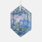 Claude Monet - Water Lilies, 1919, Glas Ornament (Voorkant links)