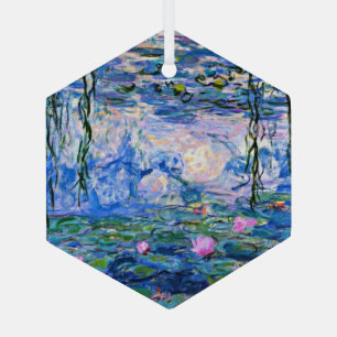 Claude Monet - Water Lilies, 1919, Glas Ornament