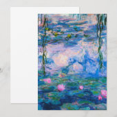 Claude Monet - Water Lilies 1919 Kaart (Voorkant / Achterkant)