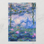 Claude Monet - Water Lilies 1919 Kaart<br><div class="desc">Claude Monet - Water Lilies 1919 . Bekend kunstschilderij.</div>