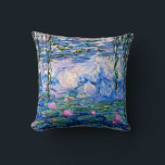Claude Monet - Water Lilies, 1919 Kussen<br><div class="desc">Monet schilderij van Waterlelies,  1919,  gooi kussen.</div>