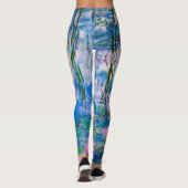 Claude Monet - Water Lilies 1919 Leggings (Achterkant)