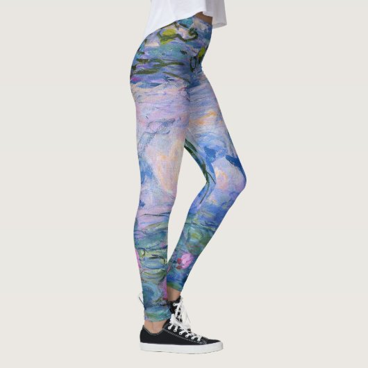 Claude Monet - Water Lilies 1919 Leggings (Rechts)