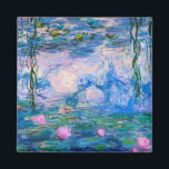 Claude Monet - Water Lilies 1919 Magneet<br><div class="desc">Claude Monet - Water Lilies 1919. Bekend kunstschilderij.</div>